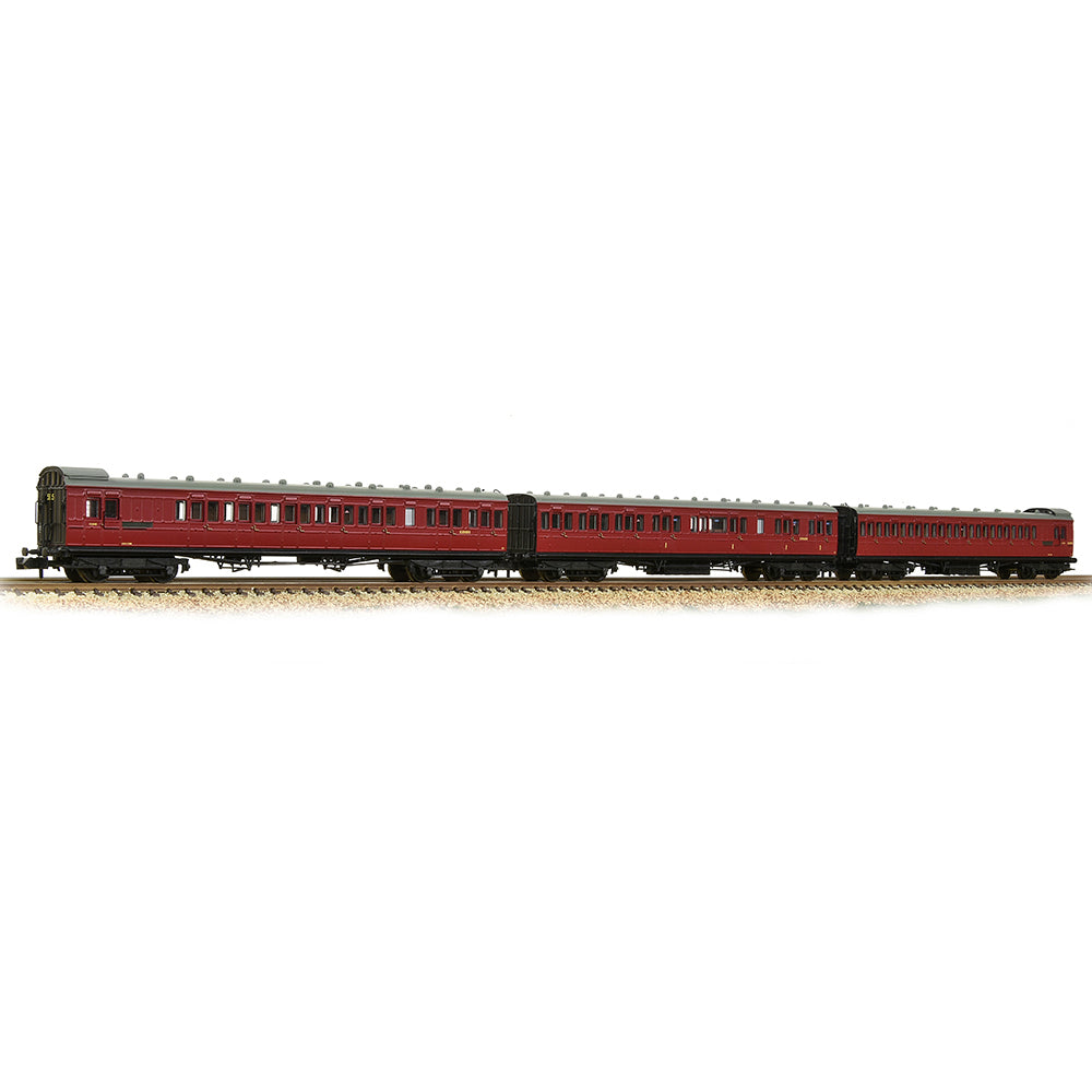 Farish 374-912 SECR 60' Birdcage Stock - 3-Pack - BR Vermillion *LAST FEW*