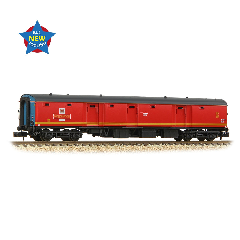 Farish 374-980 BR Mk1 NTA Post Office Tender (Stowage) Royal Mail (EWS) - N Gauge