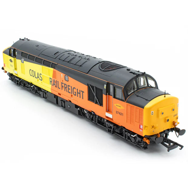 Accurascale ACC3163-DCC Class 37 - Colas - 37421 - DCC Sound Fitted, OO Gauge