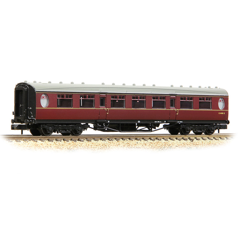 Farish 376-252A LNER Thompson Second Corridor BR Maroon