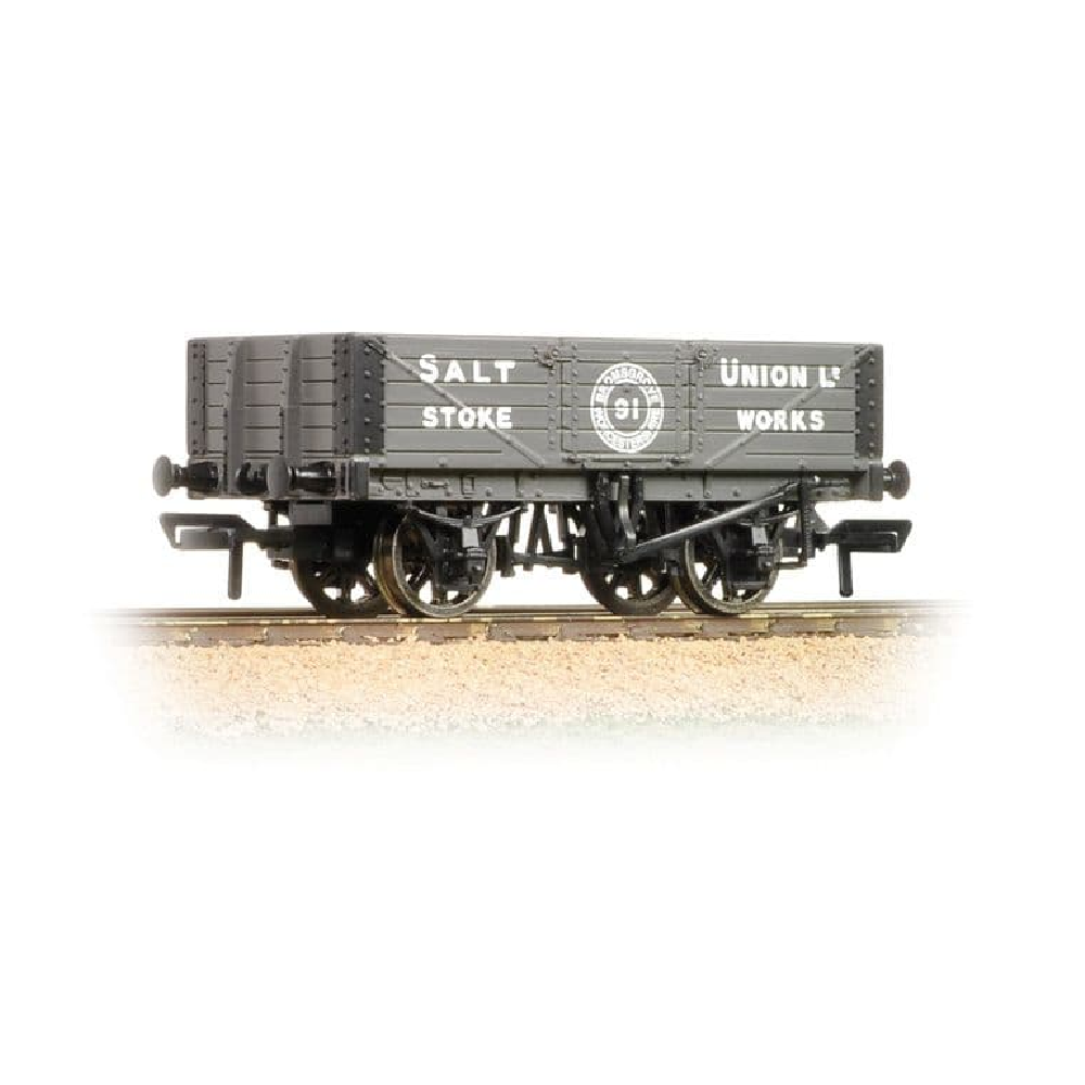 Farish 377-059 5 Plank Wagon Wooden Floor 'Salt Union' * LAST Few*