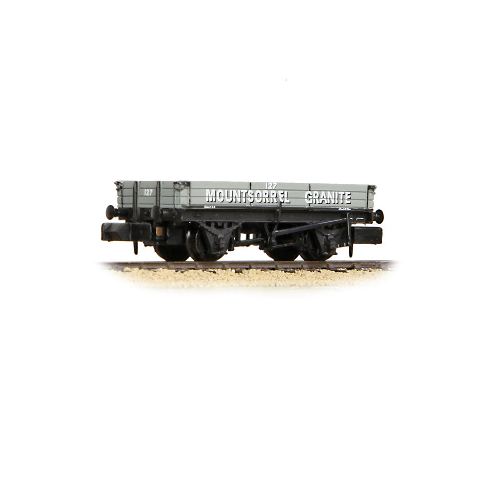 Farish 377-509 3 Plank Wagon 'Mountsorrel Granite' Grey N Gauge *PRE ORDER £20.85*