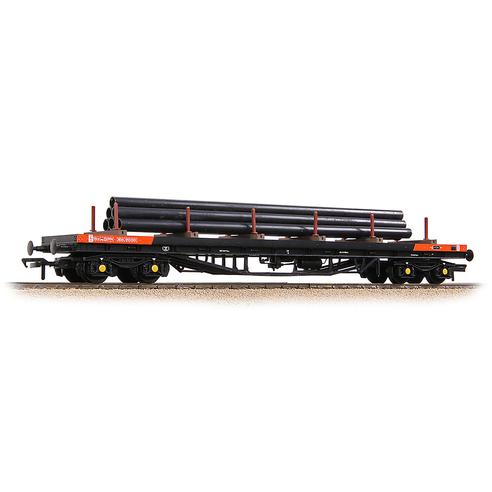Bachmann 38-157 BR BDA Bogie Bolster Loadhaul - Includes Wagon Load, OO Gauge