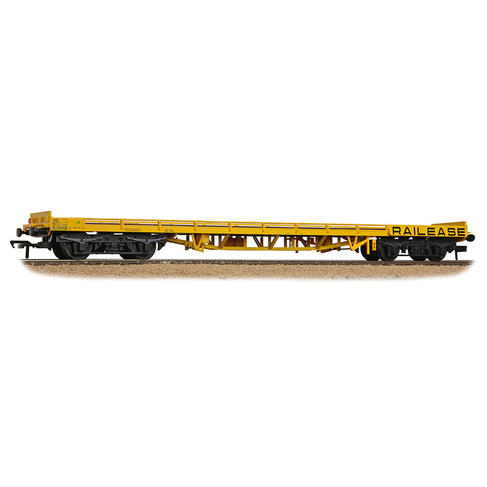 Bachmann 38-903 BR PFB Carflat Wagon Railease Yellow OO Gauge *PRE ORDER £44.96*