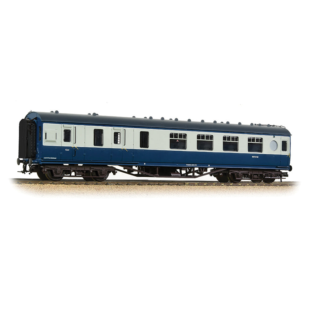 Bachmann 39-462 LMS 57ft 'Porthole' Brake Second Corridor BR Blue & Grey, OO Gauge *LAST FEW*