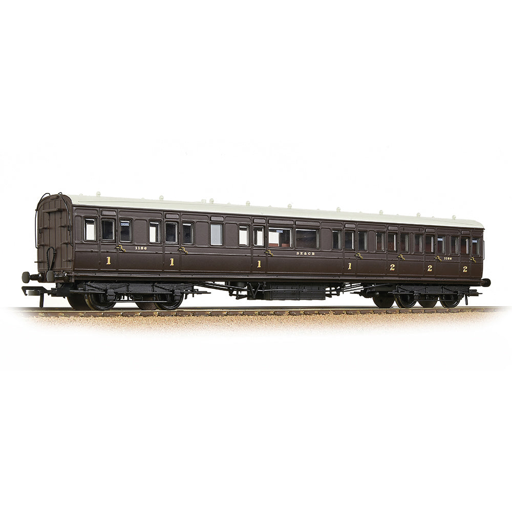 Bachmann 39-614 SE&CR 60ft Birdcage Composite Lavatory SE&CR Wellington Brown *LAST FEW*