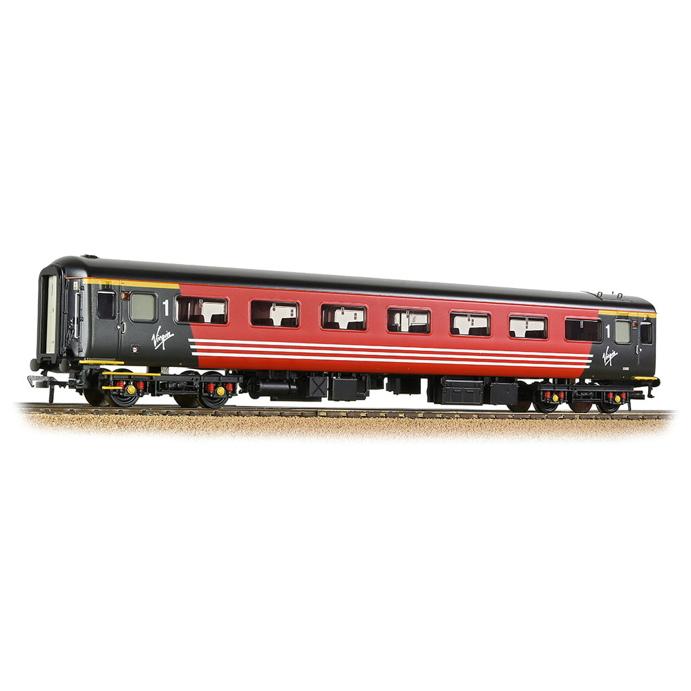 Bachmann 39-654 BR Mk2F FO First Open Virgin Trains (Original), OO Gauge