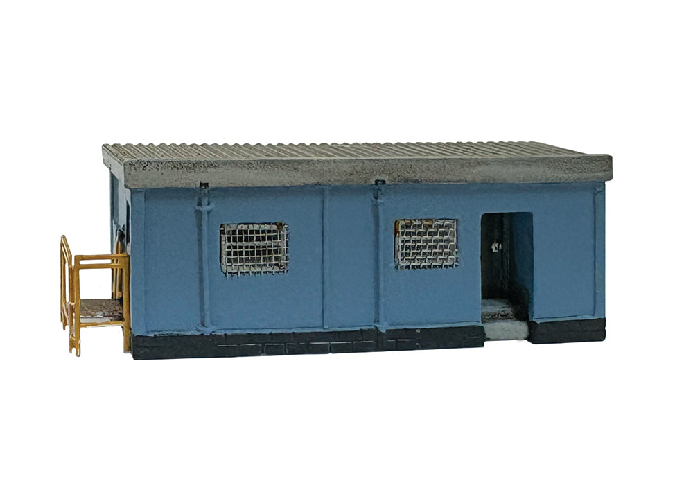 Scenecraft 42-055A Site Office - Blue N Gauge *PRE ORDER £23.7*