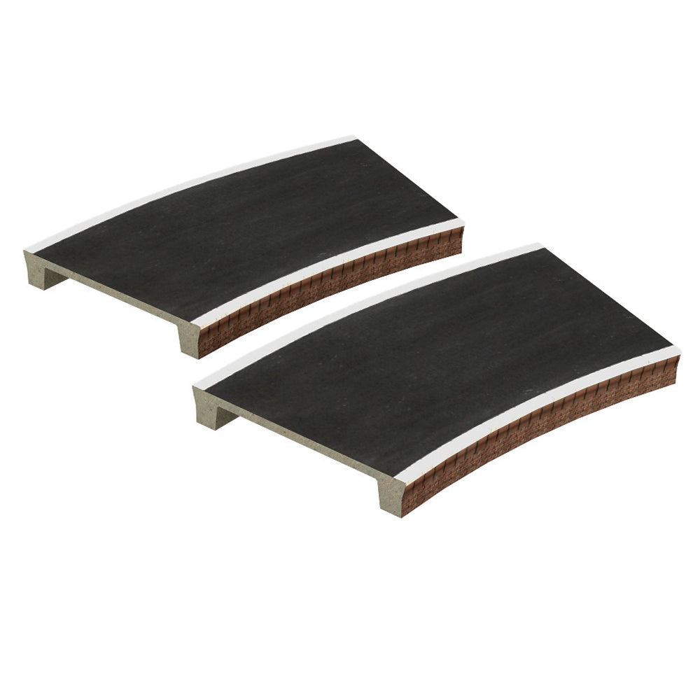 Scenecraft 44-0007 Two Curved Platforms Radius 2