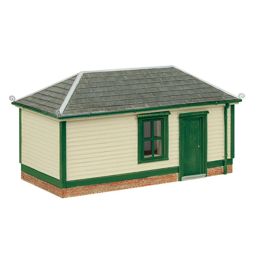 Scenecraft 44-0189G Clapboard Platform Hut - Green, OO Gauge