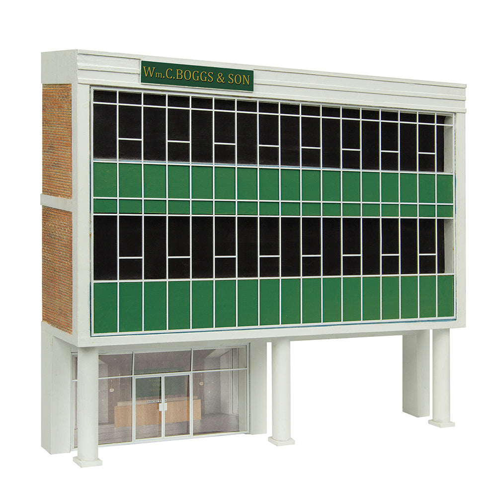 Scenecraft 44-0212G Low Relief Raised Office Green, OO Gauge