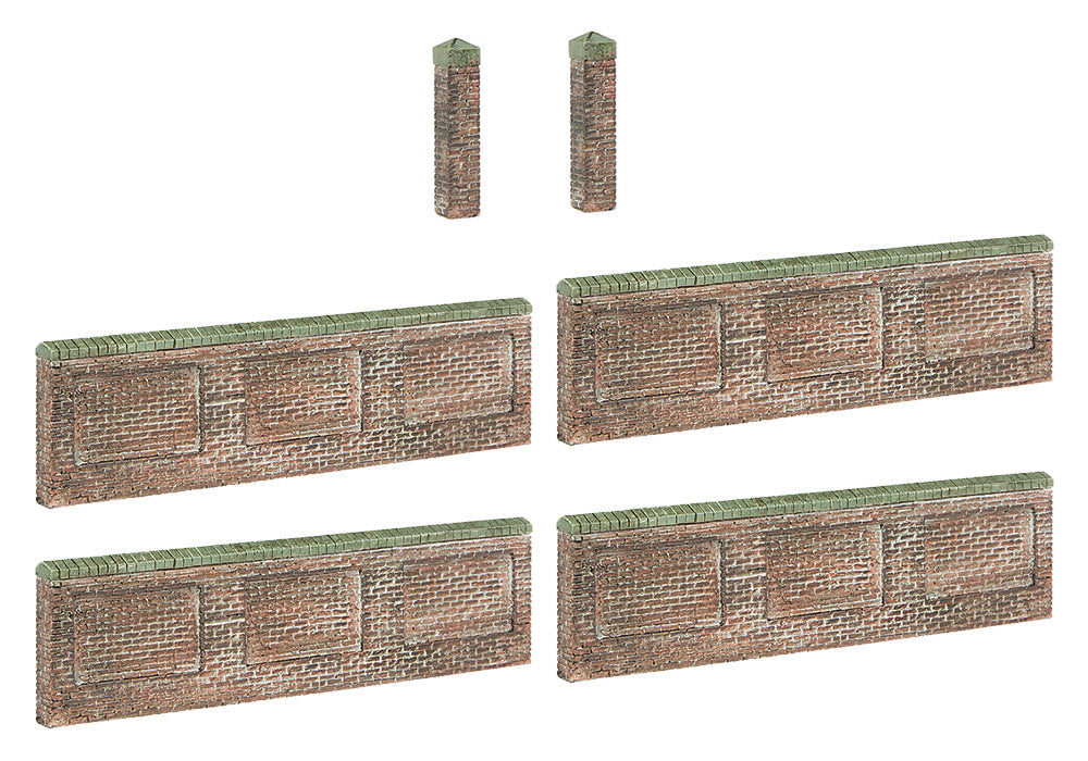 Scenecraft 44-0547 6ft Inset Walls and Pillars 1:76 Scale *PRE ORDER £14.95*