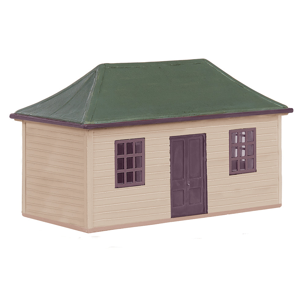 Scenecraft 44-1014A Wooden Pagoda Shed GWR Dark & Light Stone OO Gauge