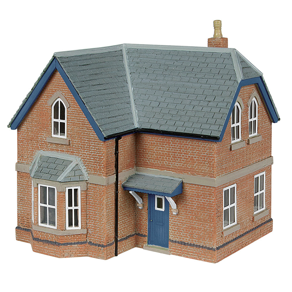 Scenecraft 44-1025B Railway House - Blue & White 1:76 (OO) Gauge *PRE ORDER £46.71*