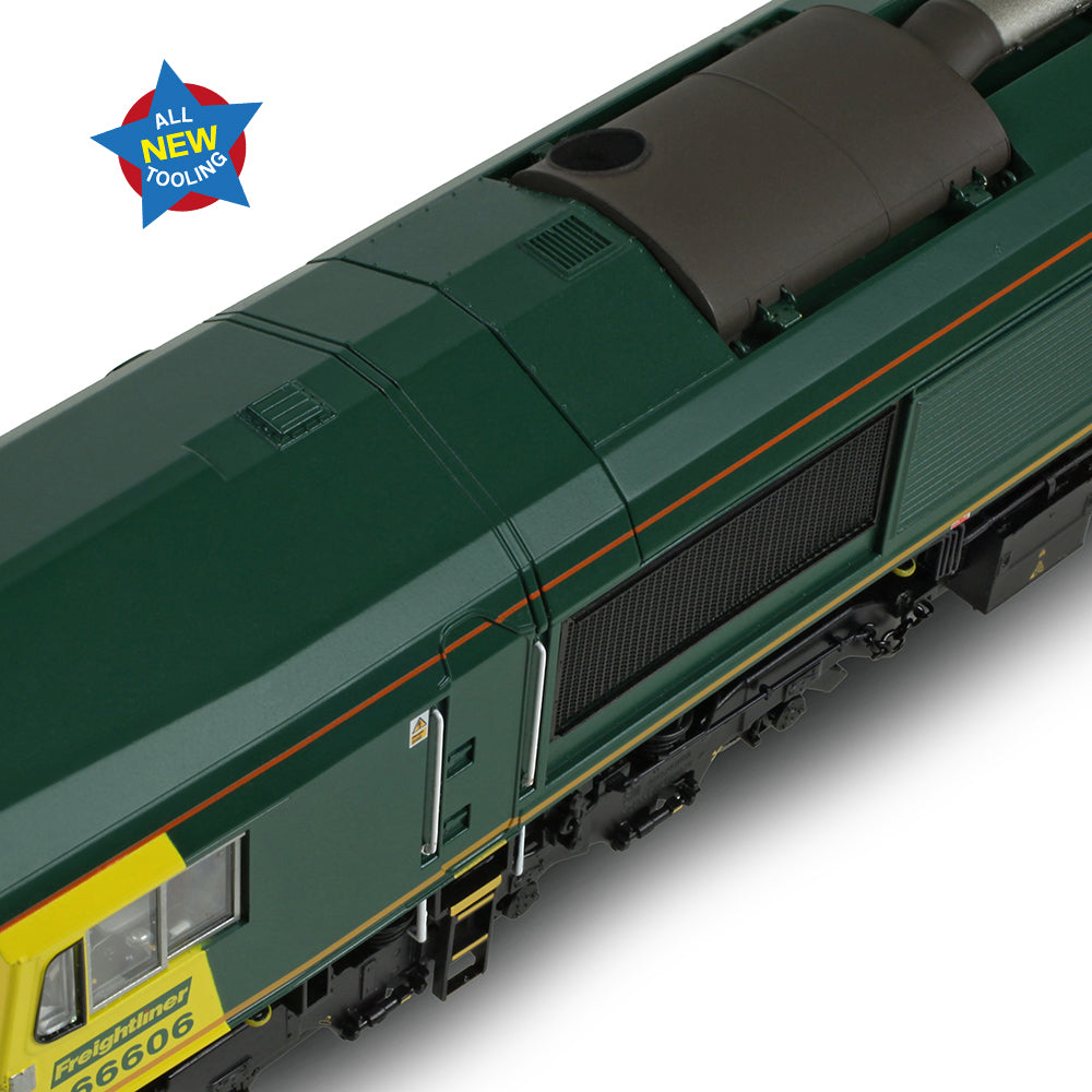 Bachmann 50-002 Class 66/6 66606 Freightliner Green OO Gauge *PRE ORDER £195.46*