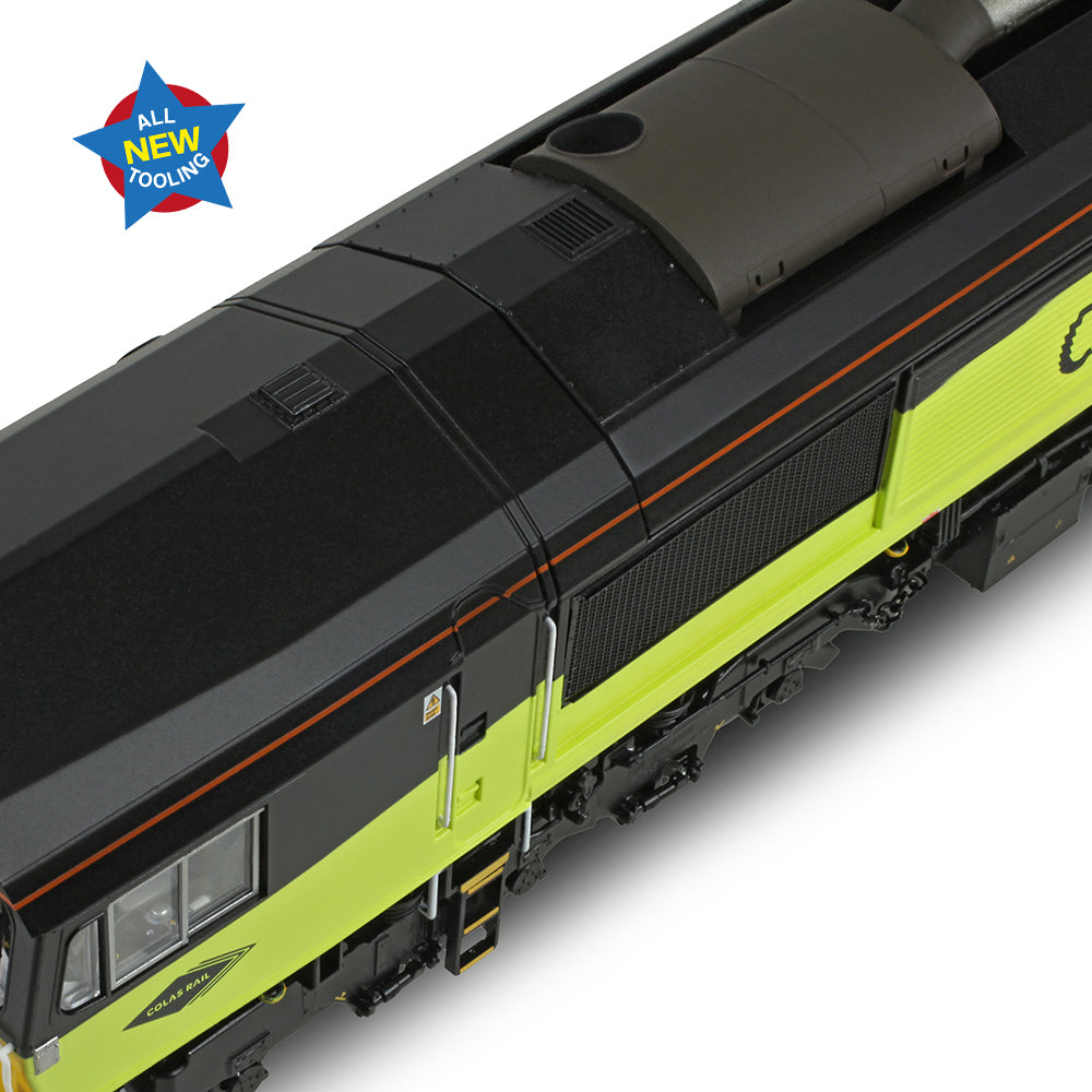 Bachmann 50-004A Class 66/8 66850 'David Maidment OBE' Colas Rail Freight OO Gauge *PRE ORDER £195.46*