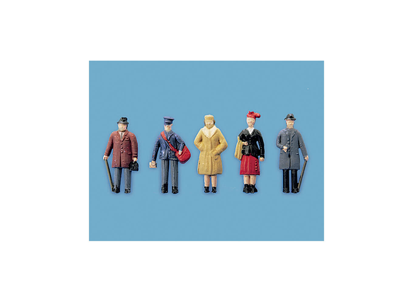Modelscene 5058 Passengers, Standing, Set B
