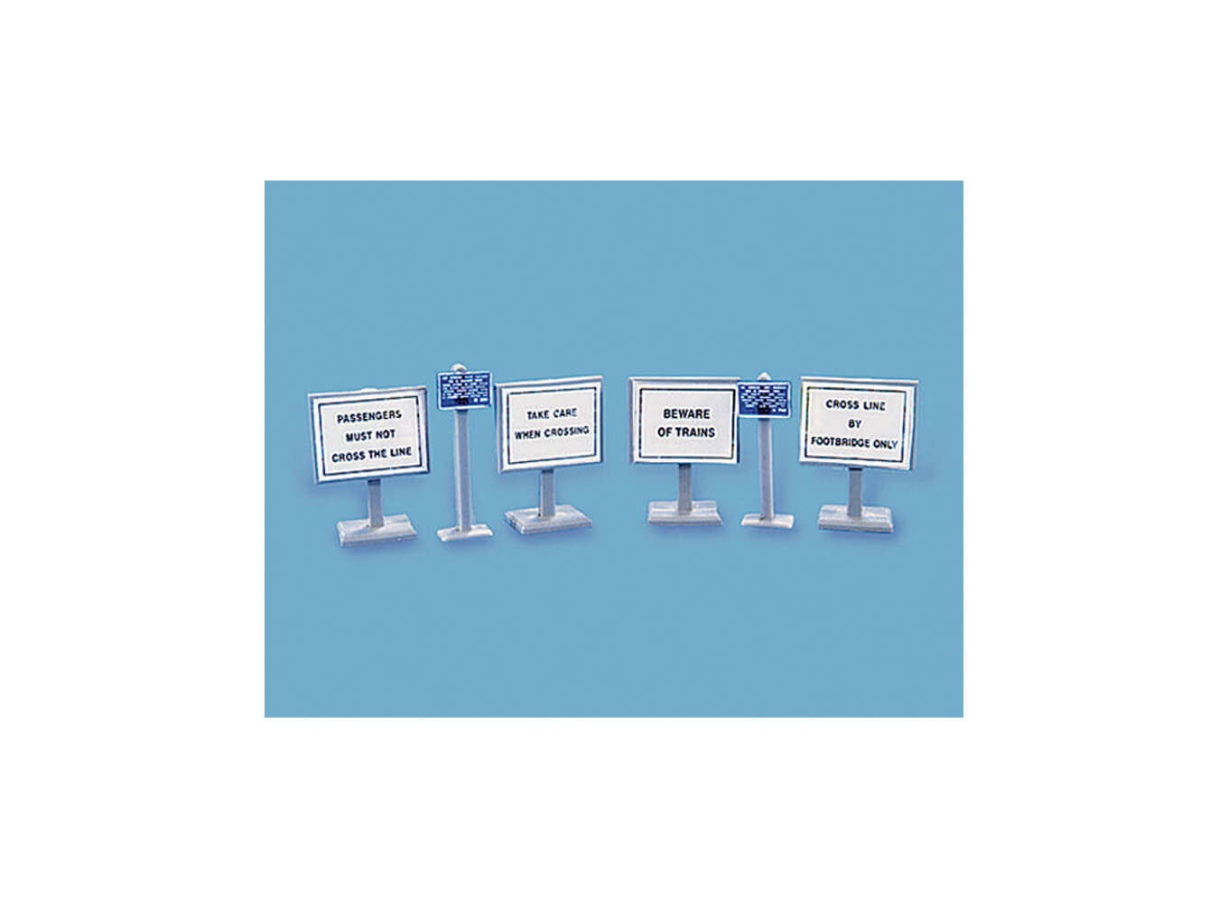 Modelscene 5093 Tresspass & Board Signs