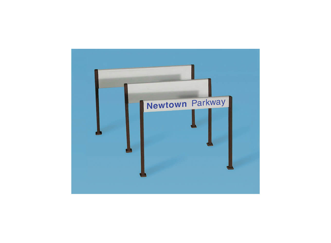 Modelscene 5095 Station Nameboards, Modern Type