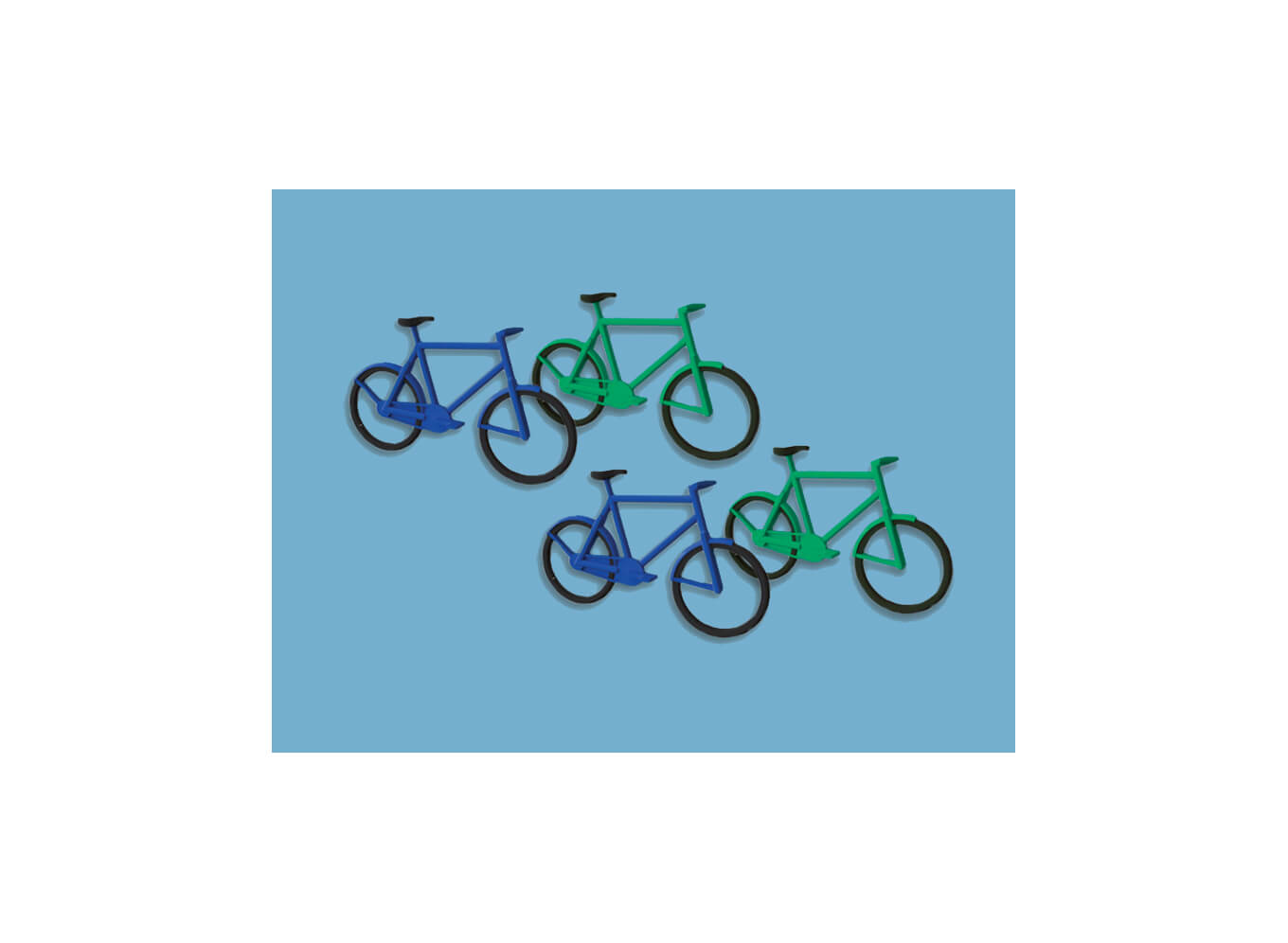 Modelscene 5189 Bicycles