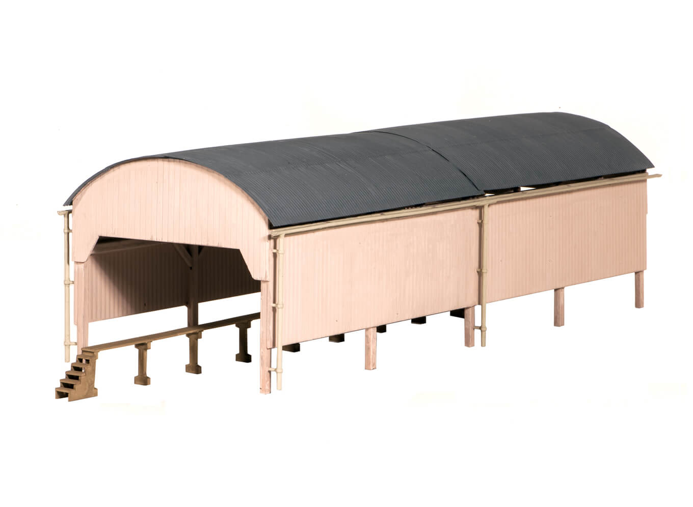 Ratio 527 Carriage Shed (320mm x 105mm)