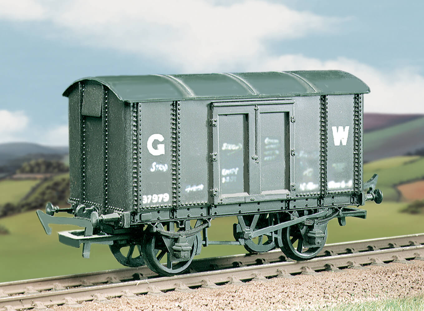 Ratio 563 GWR Iron Mink 'A' van (M/W)