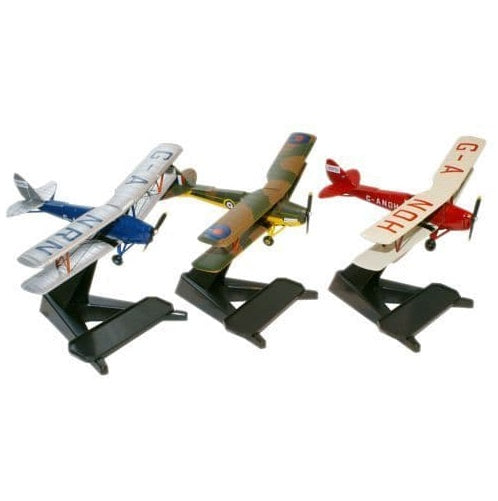 Oxford 72TM004 DH Tiger Moth 'Glasmoth' Set (3pcs) - 1/72 Scale