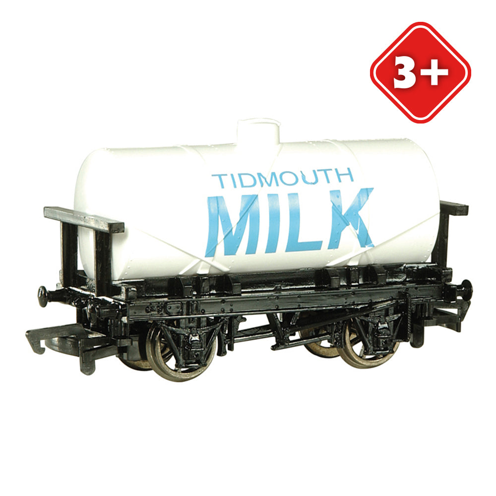Bachmann Thomas & Friends 77048BE Thomas the Tank Engine, Tidmouth Milk Tank, OO Gauge