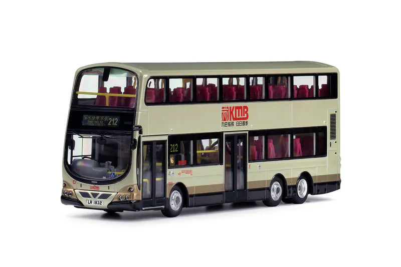 80M KMB2025023 KMB Volvo Super Olympian B10TL Wright 12m (212) 1:76 Scale