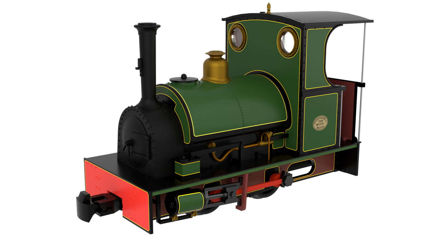 Rapido 814002 Peckett & Sons Cranmore Class - Peckett Standard Green - DCC Ready OO9 Gauge *PRE ORDER £118.96*