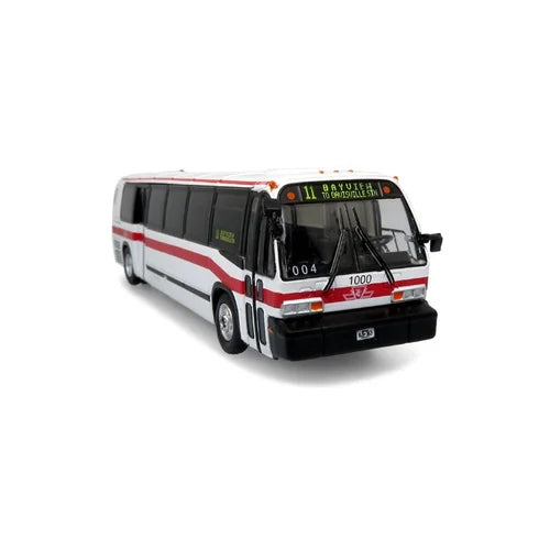Iconic Replicas 870399 TMC RTS Transit Bus 1999 TTC Toronto, 1:87 Scale