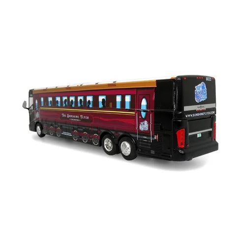 Iconic Replicas 870405 Van Hool CX-45 The Sunshine Flyer Academy Bus Lines Disney World Service, 1:87 Scale