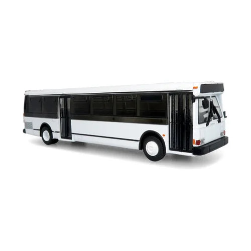 Iconic Replicas 870406 Grumman 870 Transit Bus 1980 Blank White 1:87 Scale