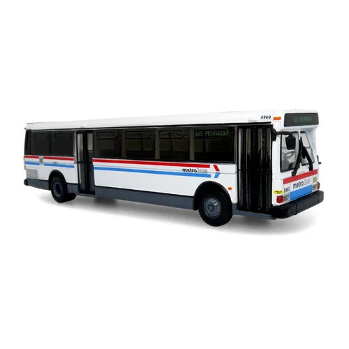 Iconic Replicas 870407 Grumman 870 Transit Bus 1980 WMATA Washington Metropolitan 16S Pentagon, 1:87 Scale