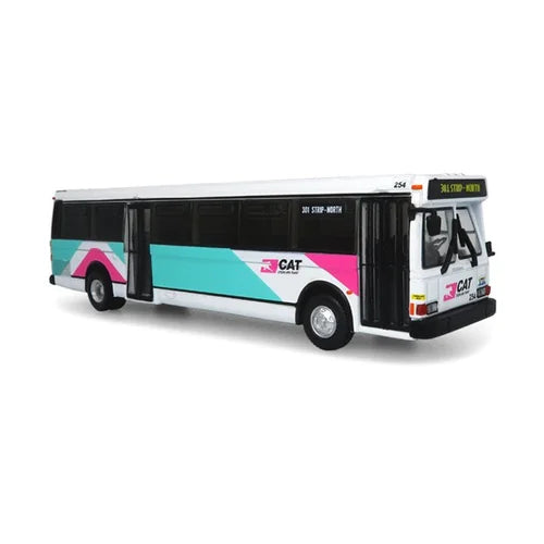 Iconic Replicas 870410 Grumman 870 Transit Bus Las Vegas CAT Citizens Area Transit 301 Strip North, 1:87 Scale
