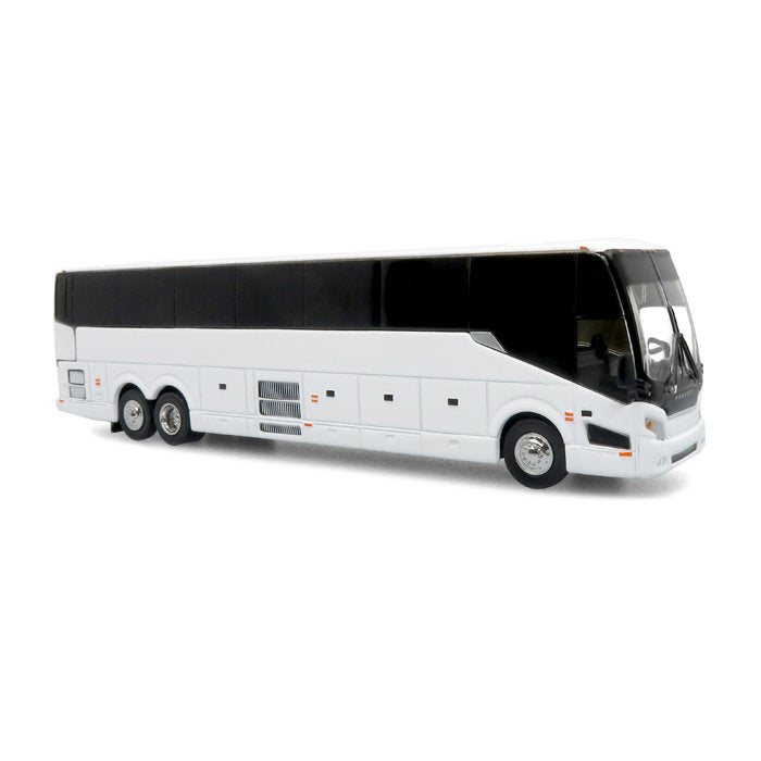 Iconic Replicas 870447 Prevost H3-45 Coach Blank White, 1:87 Scale