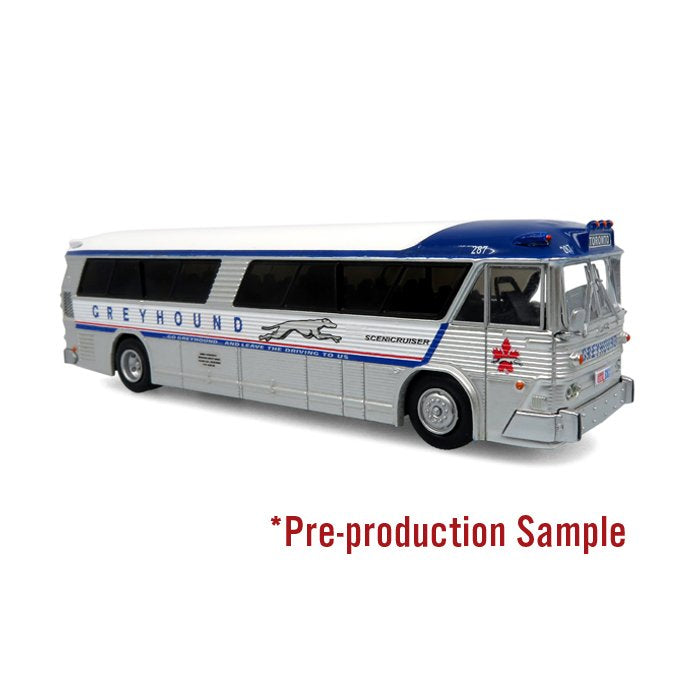 Iconic Replicas 870629 MCI MC-5A Coach Greyhound Canada, 1:87 Scale *PRE ORDER £50.39*