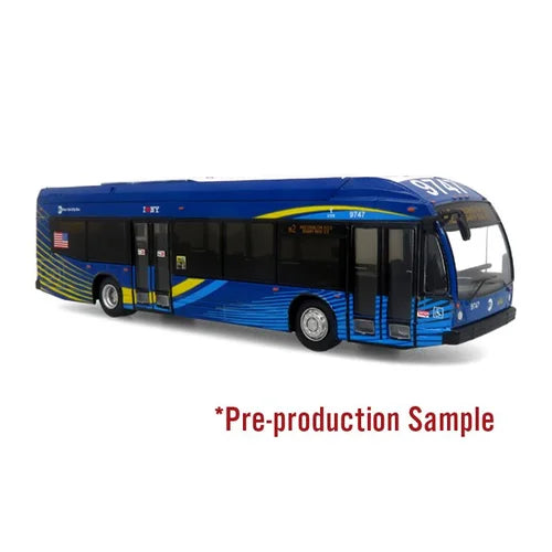 Iconic Replicas 870635 Nova Bus LFSH Transit Bus: MTA New York City 1:87 Scale *PRE ORDER £50.39*