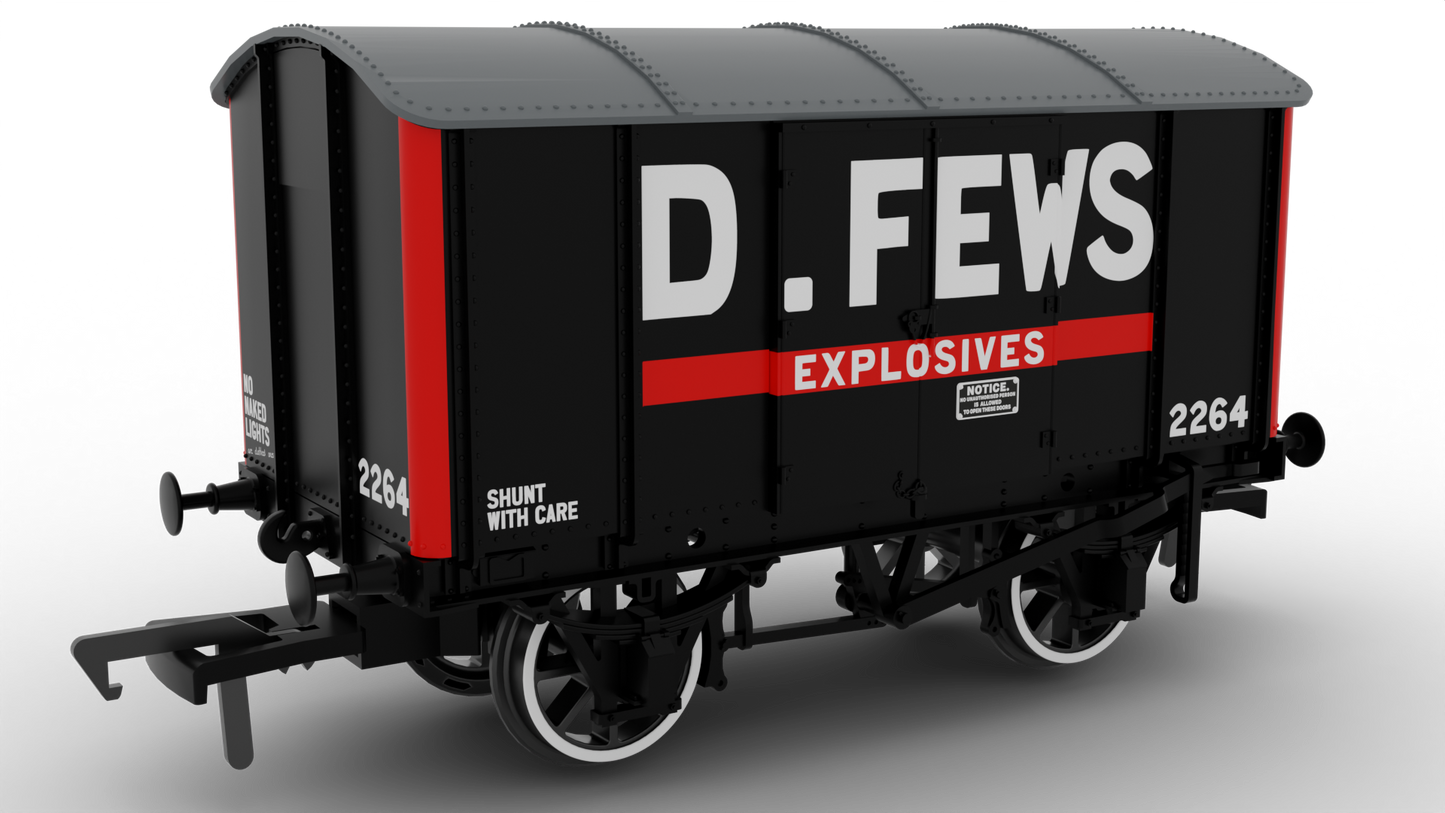 Rapido 908053 Not Quite Mink', D. Fews Explosives No.2264, OO Gauge *PRE ORDER £29.66*