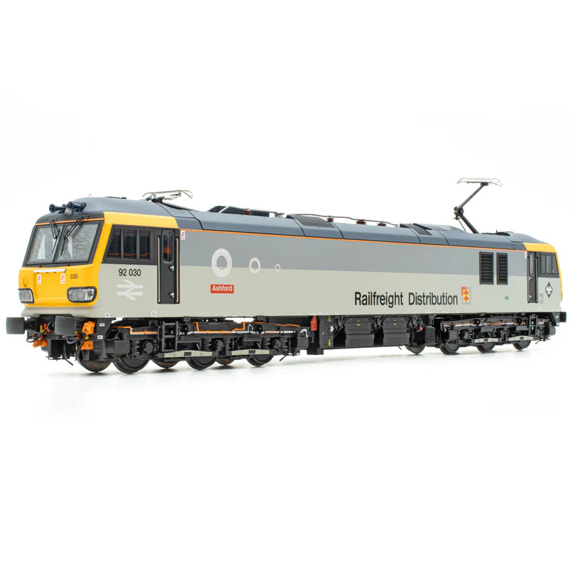 Accurascale ACC3282-SIL BR Class 92 RfD European 92030 'Ashford' DCC Silent OO Gauge *PRE ORDER £229.95*