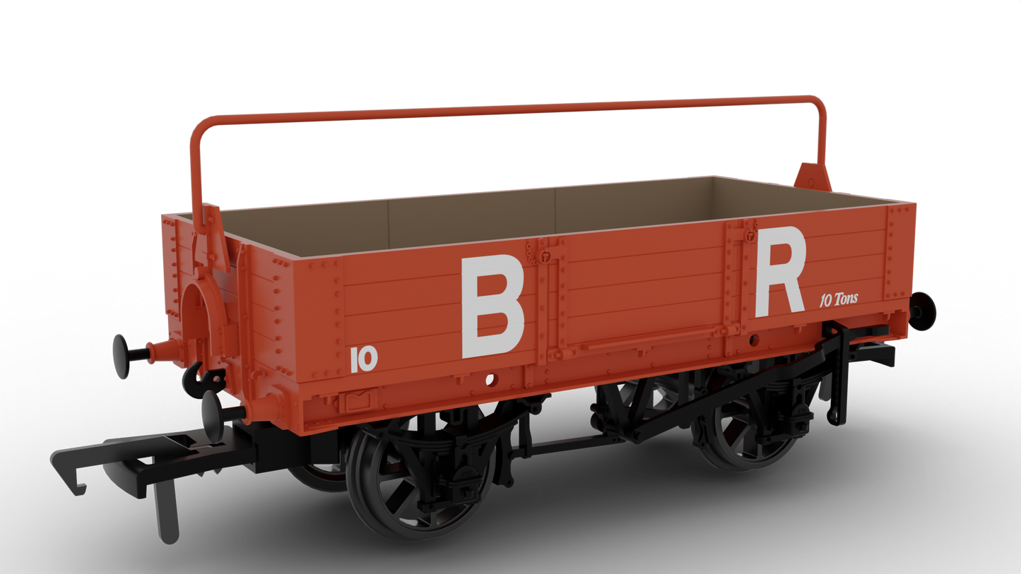 Rapido 925017 Barry Railway Four-Plank Open No.10, OO Gauge *PRE ORDER £29.66*