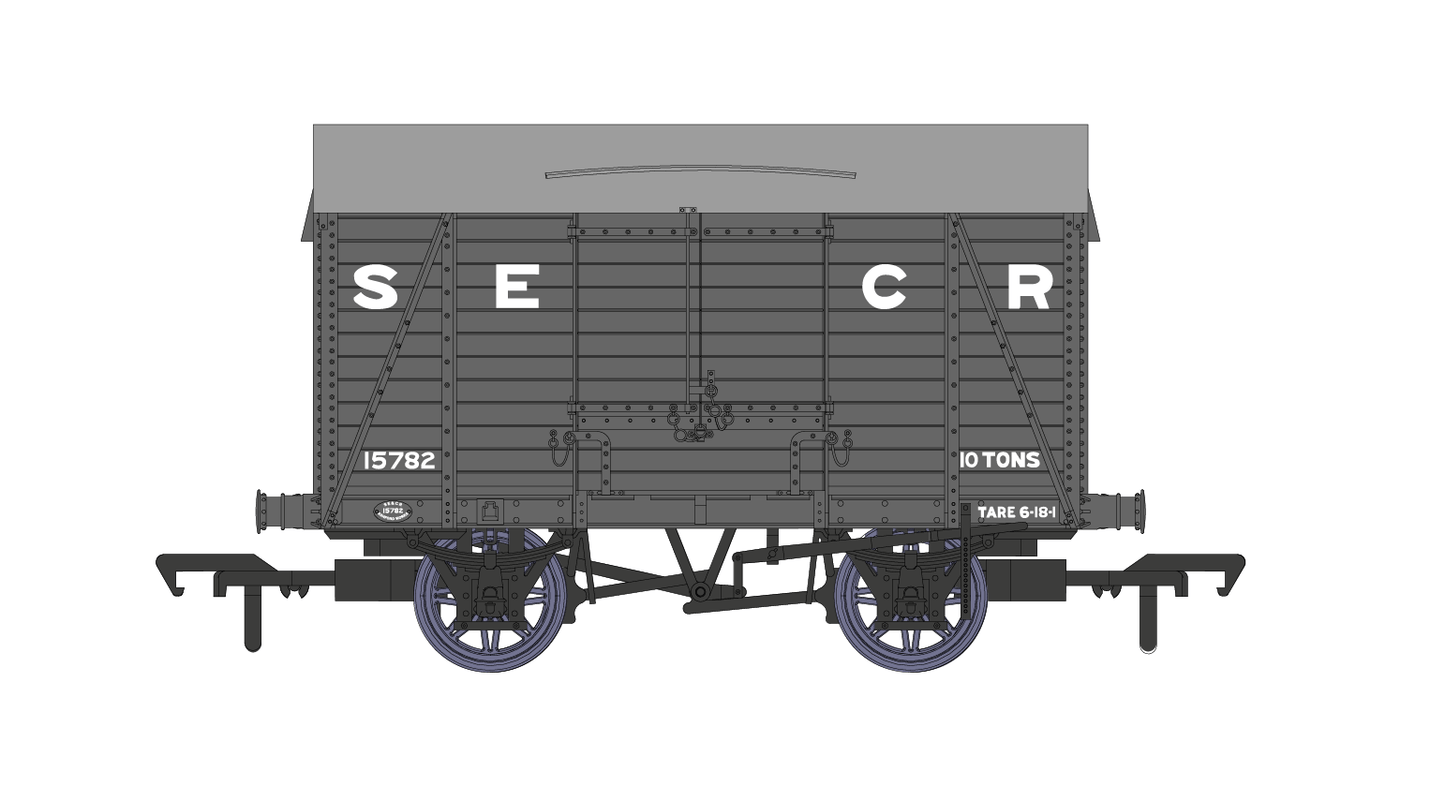 Rapido 927001 D1426 10t Covered Van – SECR No.15782 - OO Gauge *LAST ONE**