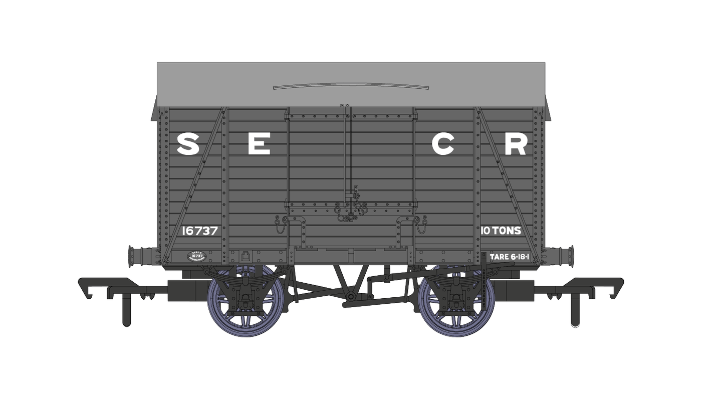 Rapido 927003 D1426 10t Covered Van – SECR No.45784 - OO Gauge *LAST ONE**
