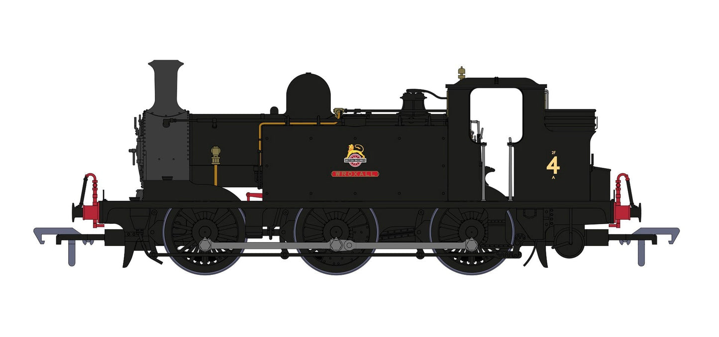 Rapido 936018 E1 No. 4 'Wroxall', BR black early emblem OO Gauge *PRE ORDER £148.46*