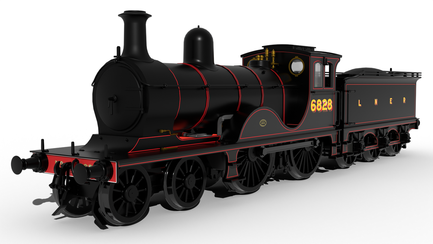 Rapido 959006 GNoSR V Class No.6828, LNER Lined Black, DCC Ready, OO Gauge *PRE ORDER £195.46*
