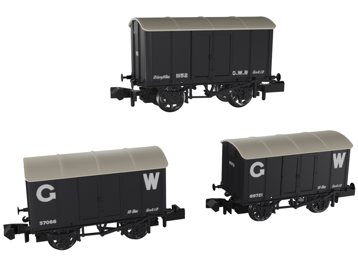 Rapido 961001 Iron Mink - GWR (Early) Triple Pack, N Gauge