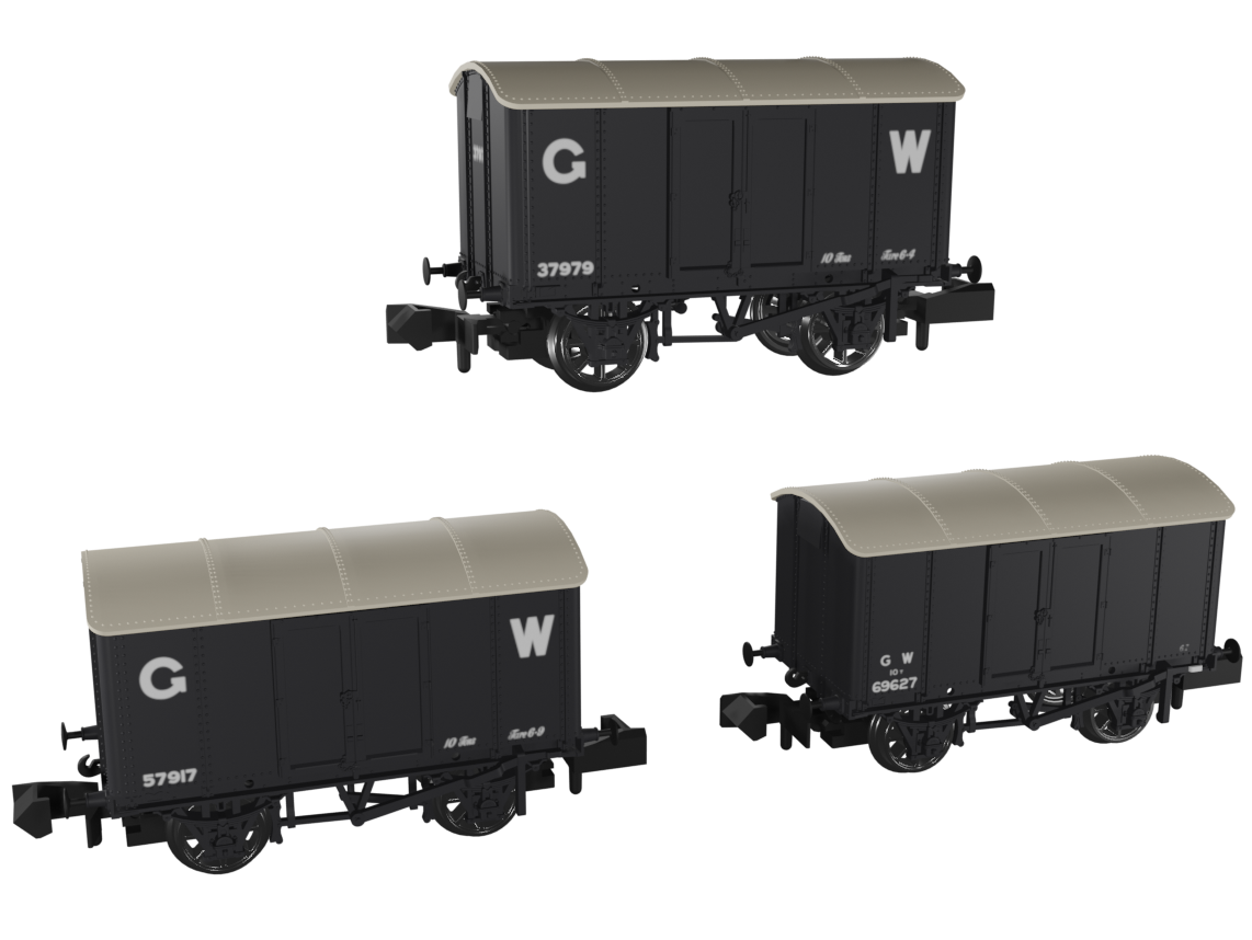 Rapido 961002 Iron Mink - GWR (Inter-War) Triple Pack, N Gauge