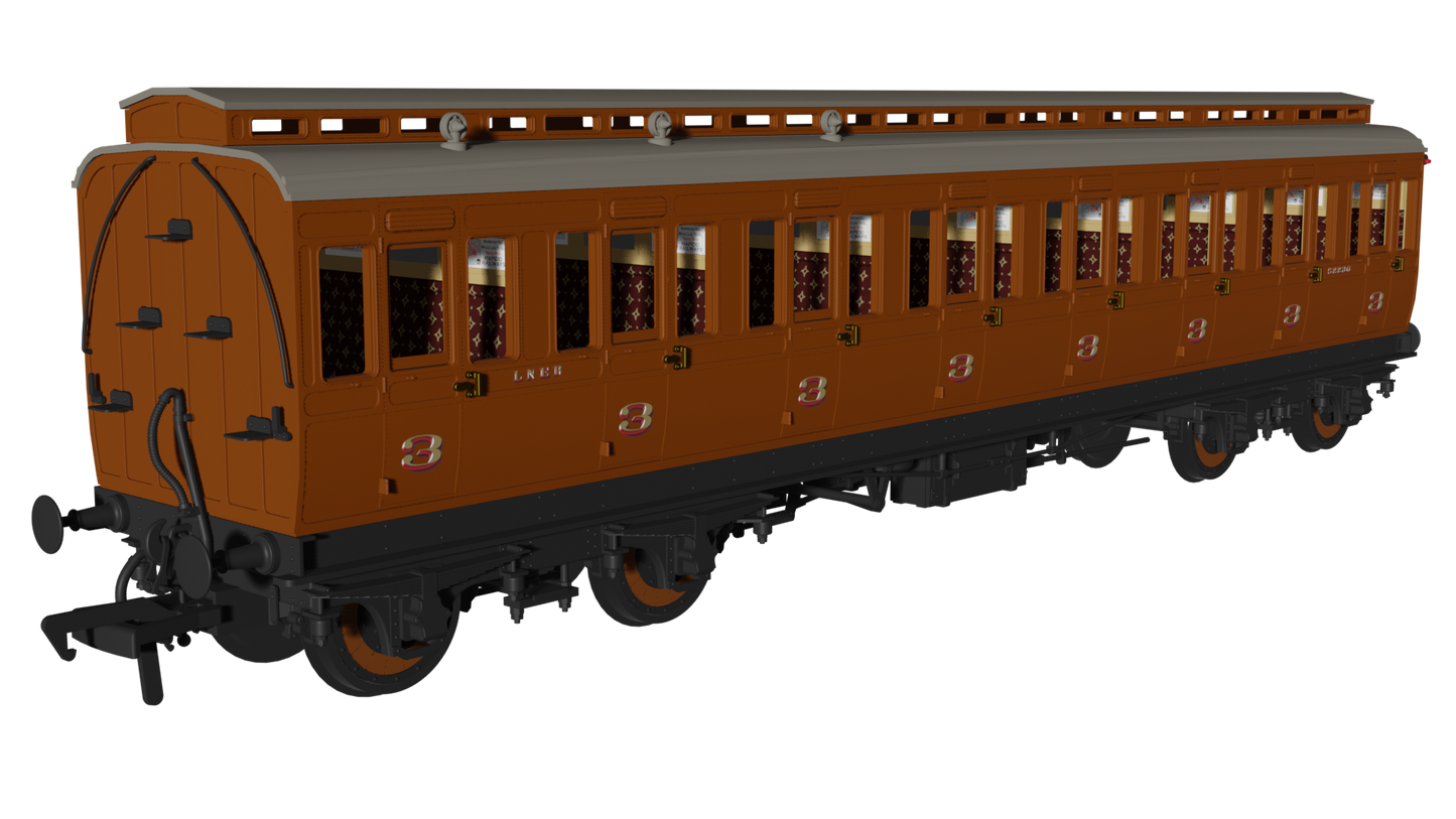 Rapido 978221 LNER 'Evolution' Non-Corridor Third No.52236, OO Gauge *PRE ORDER £59.46*