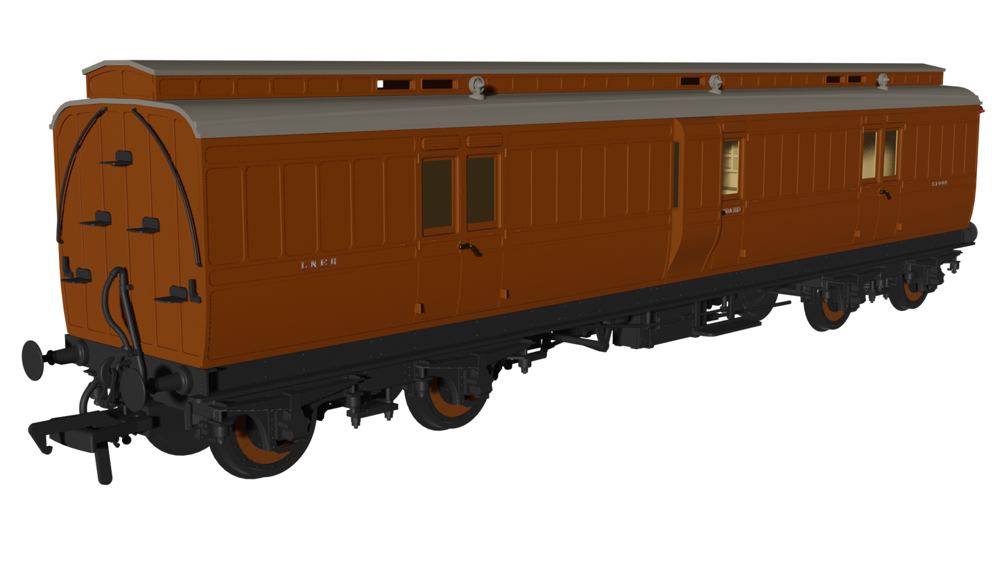 Rapido 978224 LNER 'Evolution' Non-Corridor Full Brake No.51008, OO Gauge *PRE ORDER £59.46*