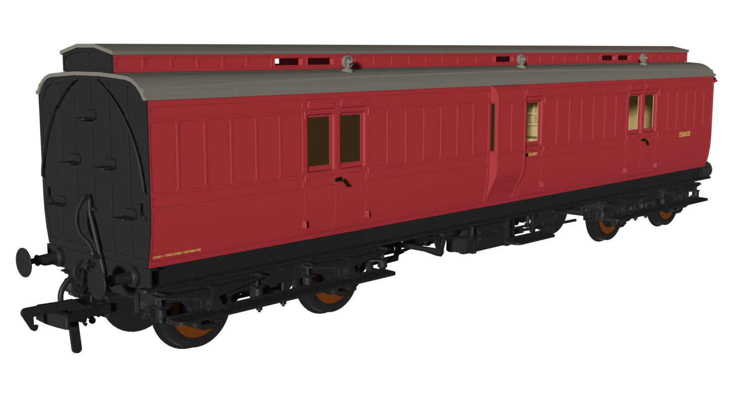Rapido 978230 BR Crimson 'Evolution' Non-Corridor Full Brake No.E51065E, OO Gauge *PRE ORDER £59.46*